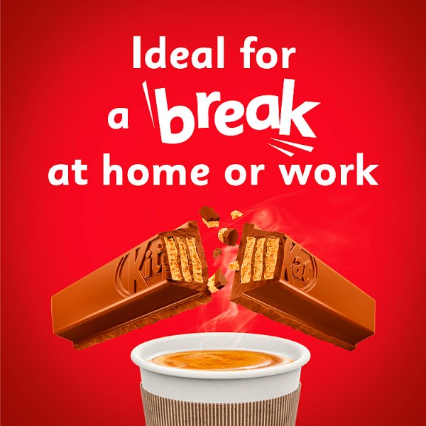 KitKat 4 Finger Hazelnut Chocolate Biscuit Bar 41.5g