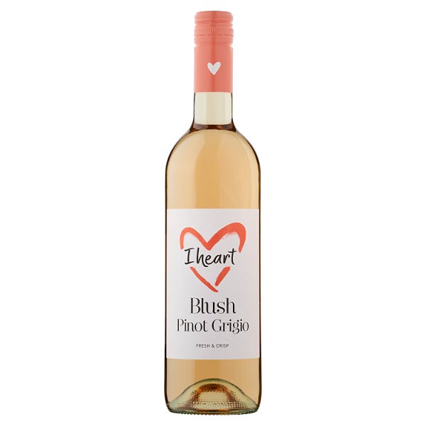 I Heart Blush Pinot Grigio 75cl