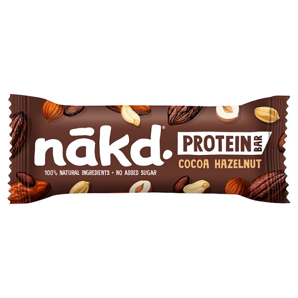 nakd. Protein Cocoa Hazelnut Fruit & Nut Bar 45g