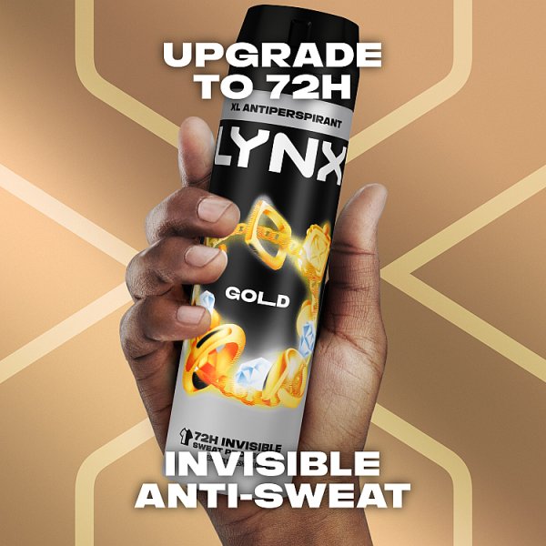 Lynx Anti-Perspirant Aerosol Gold 200ml