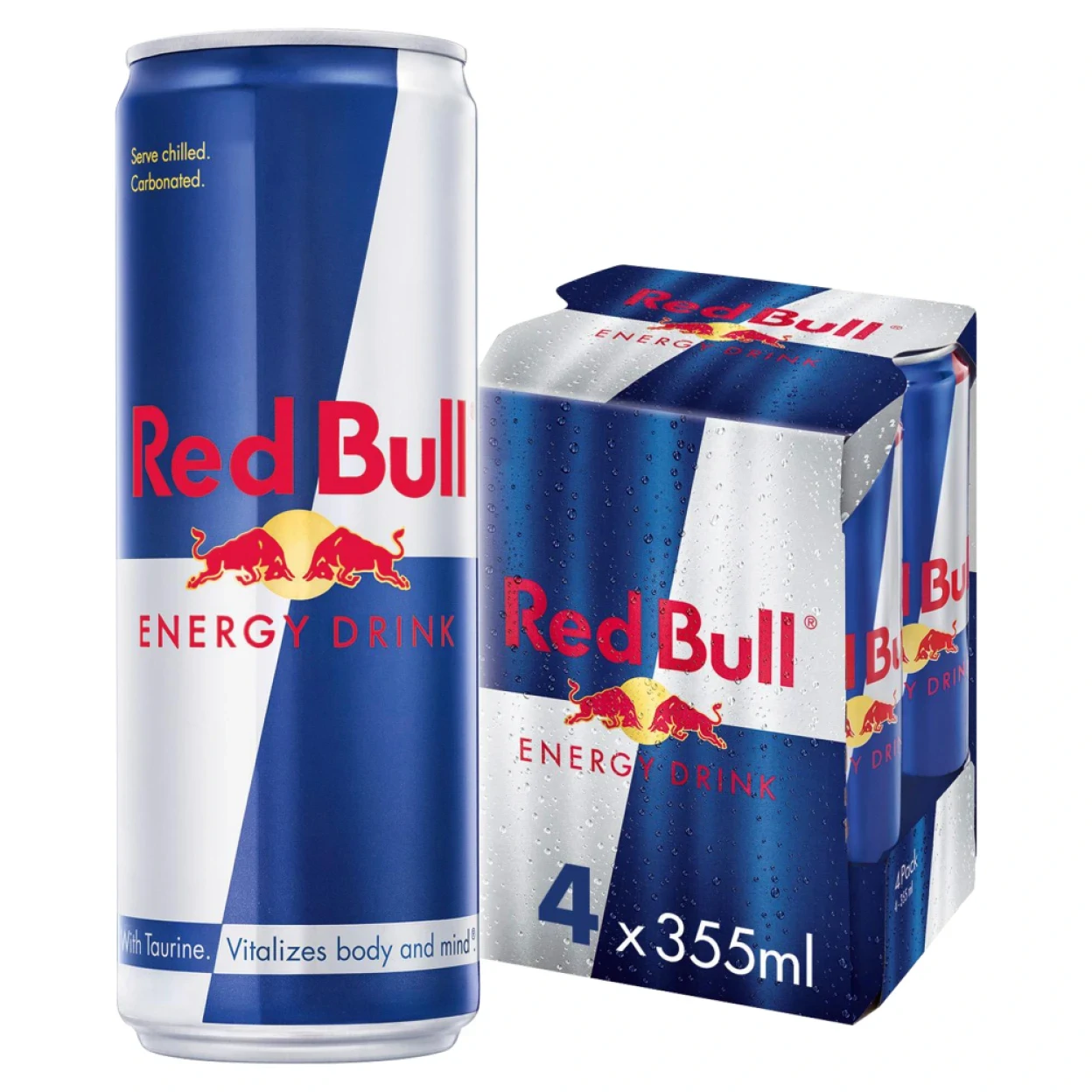 Red Bull Energy Drink 355ml (4 Pack)