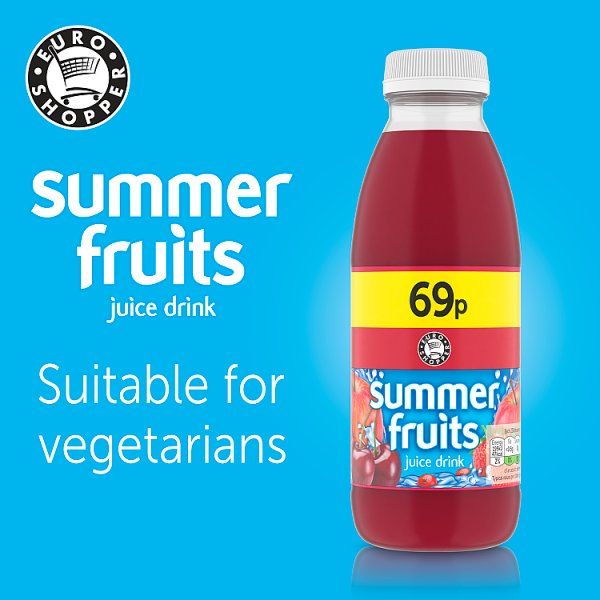 Euro Shopper Summer Fruits Juice Drink 500ml