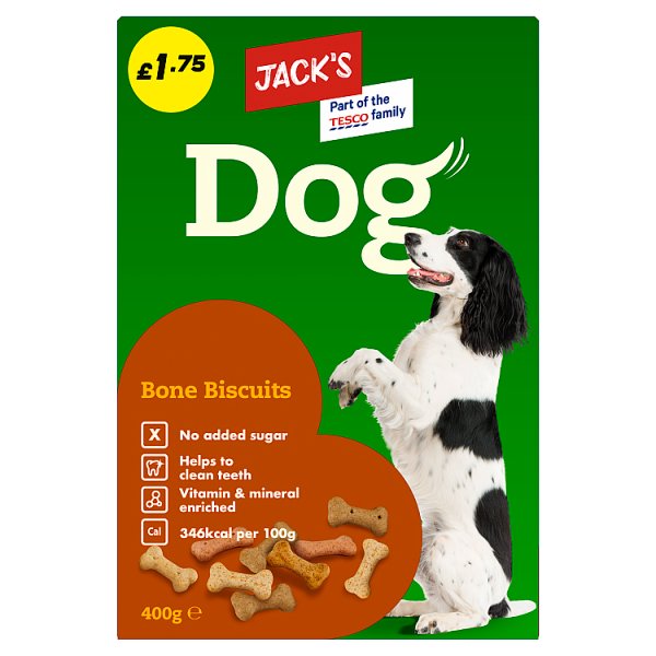 Jack's Dog Bone Biscuits 400g