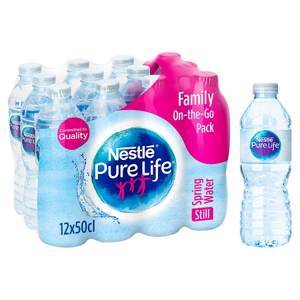 Nestle Pure Life Still Spring Water 12x500ml