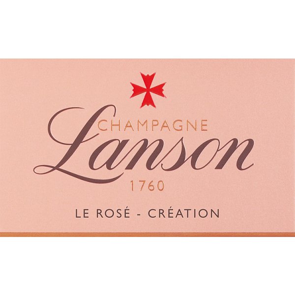 Champagne Lanson Le Rosé Création 75cl