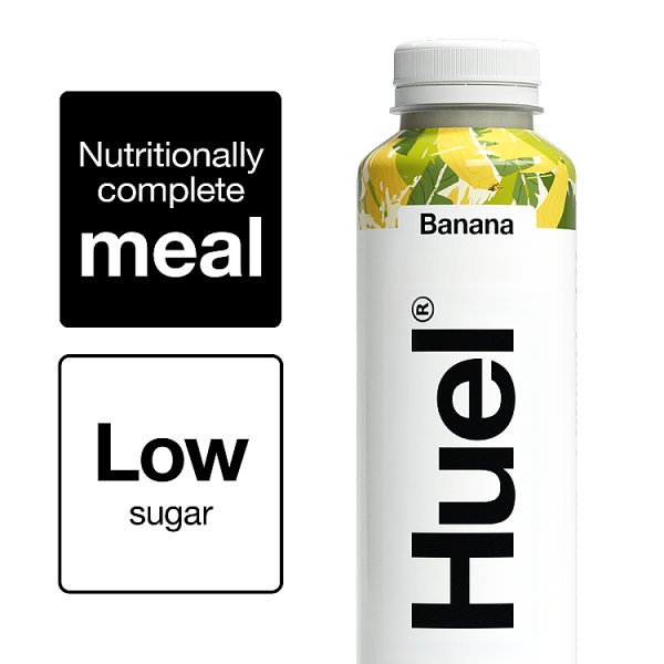Huel Banana Flavour Ready-to-Drink Complete Meal 500ml