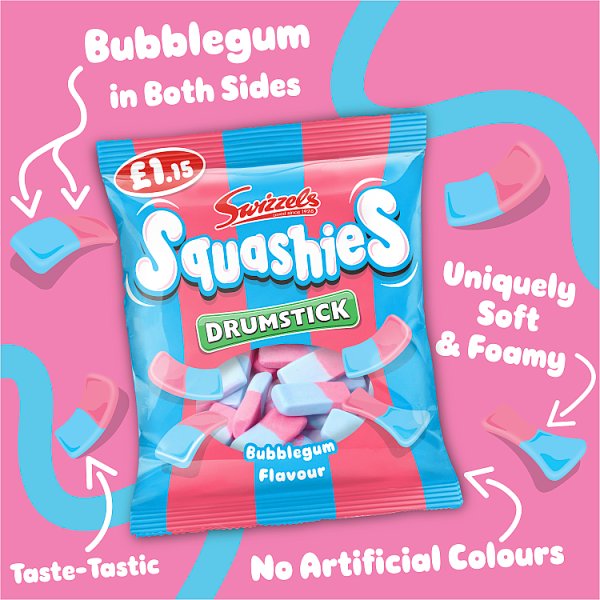 Swizzels Squashies Bubblegum 120g