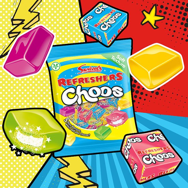 Swizzels Refreshers Choos 115g