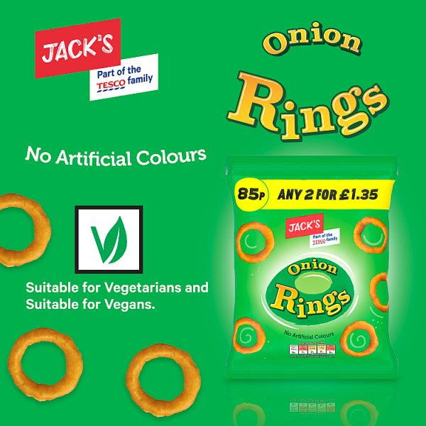 Jack's Onion Rings 60g