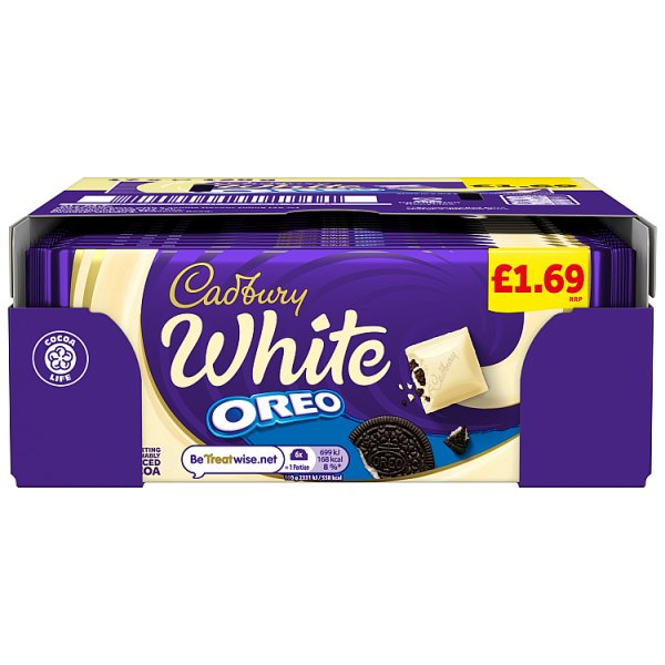 Cadbury Oreo White Chocolate 120g