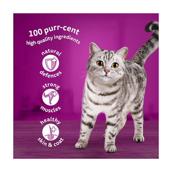 Whiskas 1+ Adult Wet Cat Food Pouches in Jelly with Tuna 85g