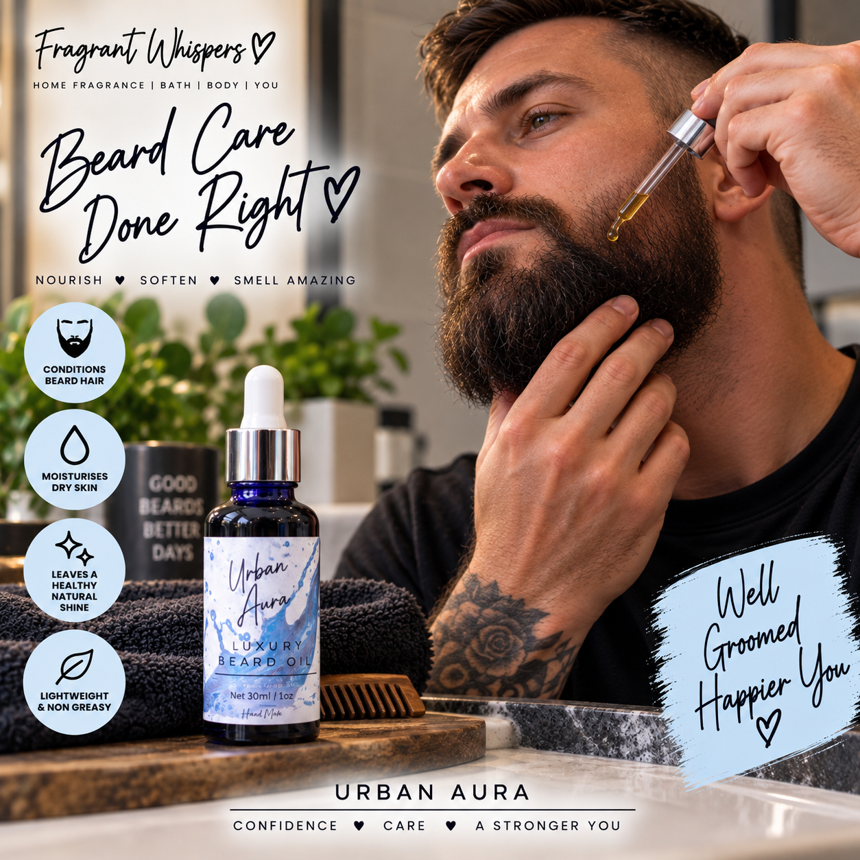 Perfume Inspired Beard Oil