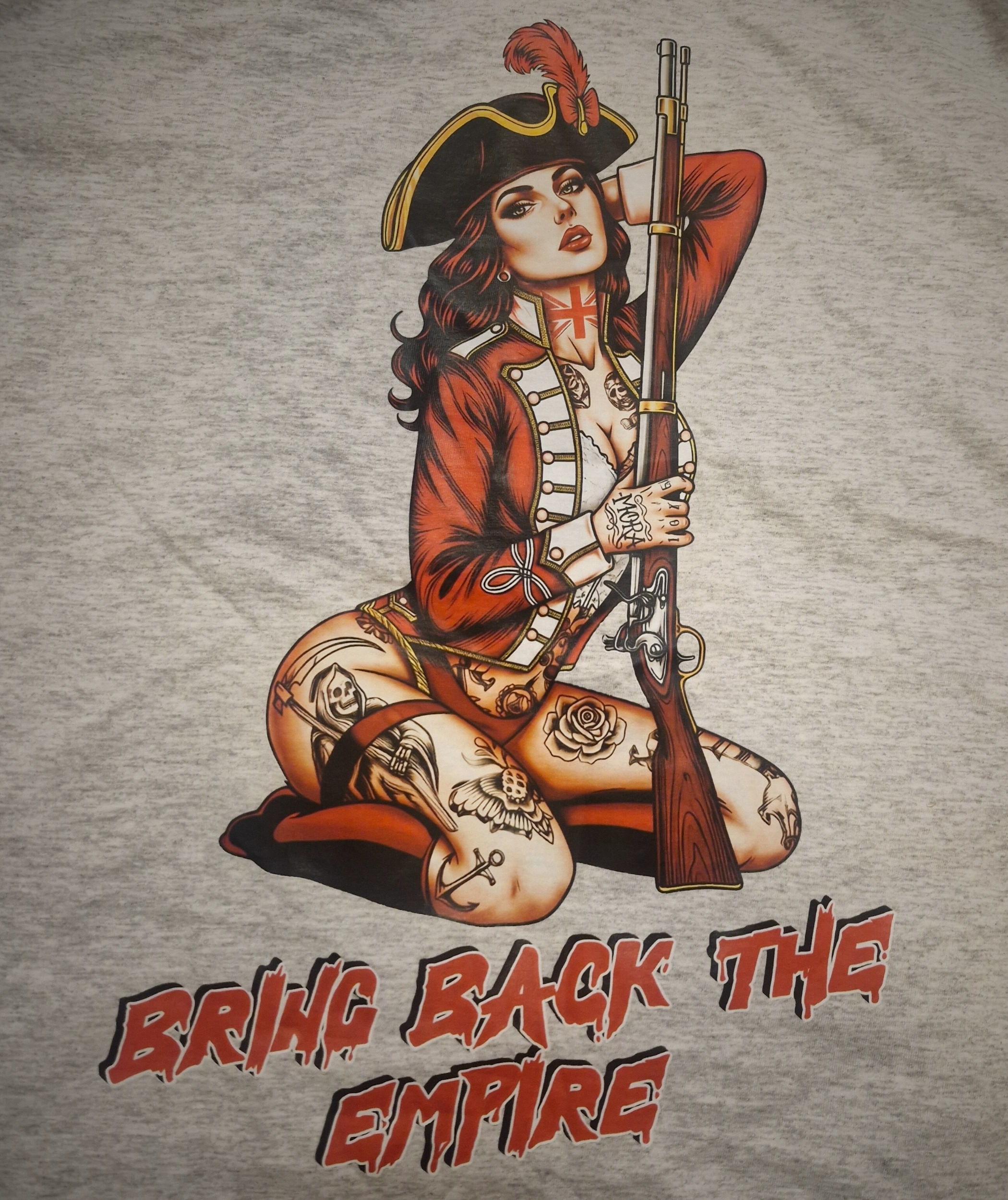 Redcoat Empire Girl T-Shirt