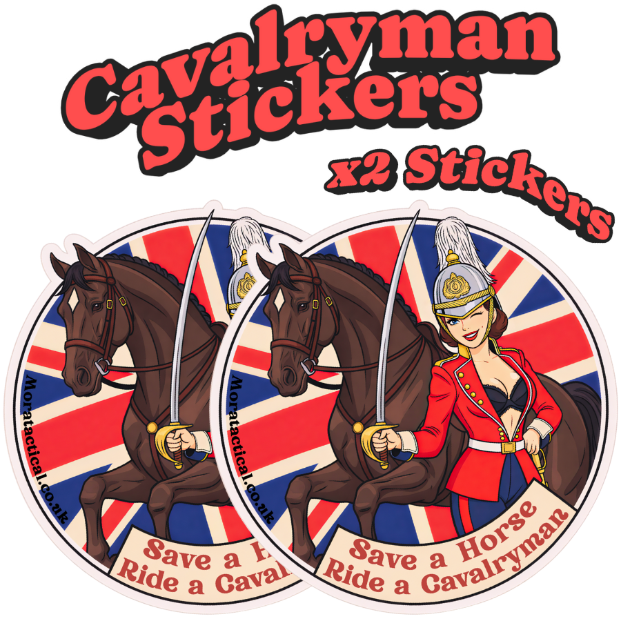 Ride a Cavalryman Stickers