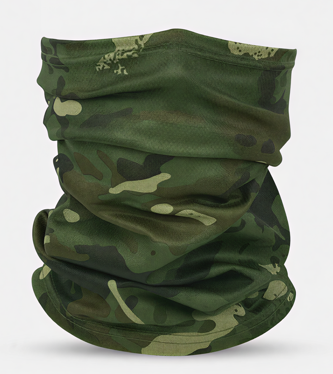 Dark Multi Camo Face Covering Bandana
