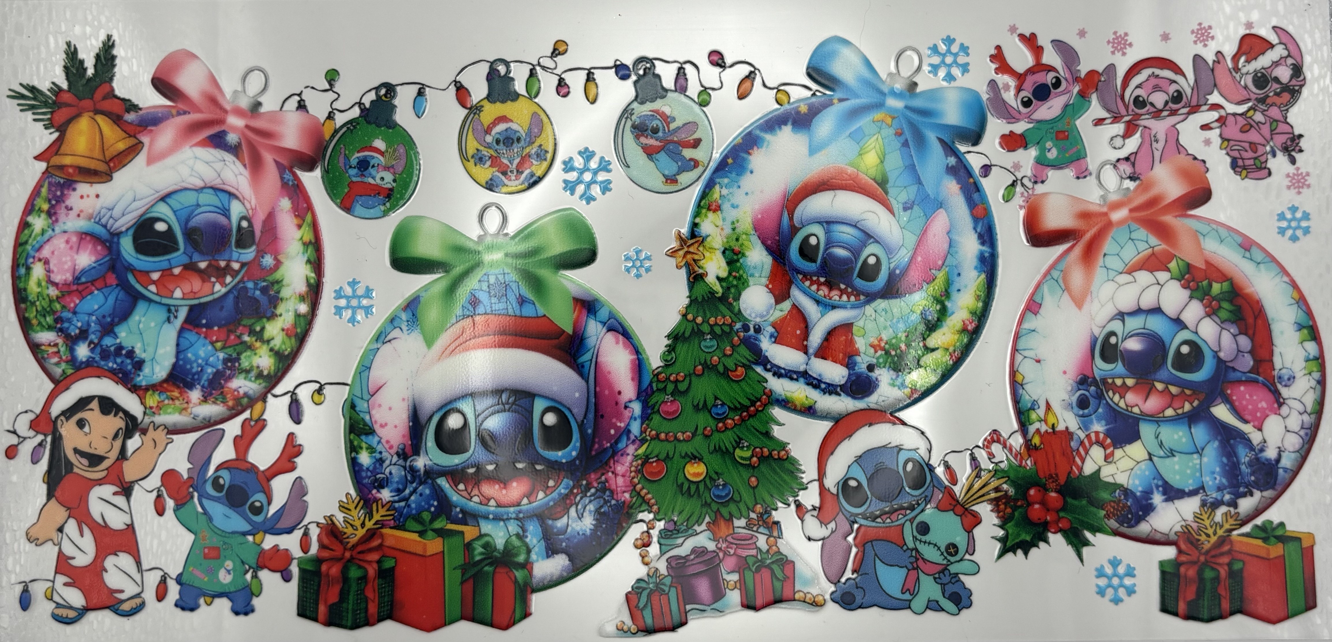 CHRISTMAS STITCH WRAP 16oz