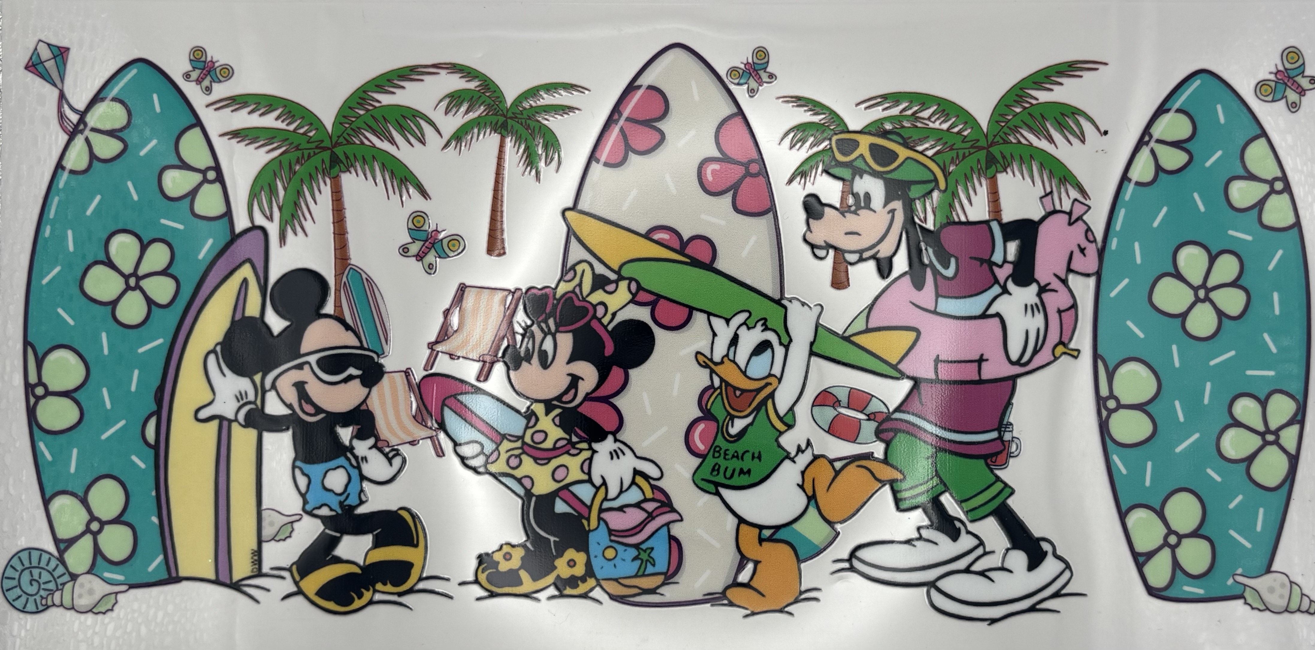 MICKEY BEACH WRAP 16oz