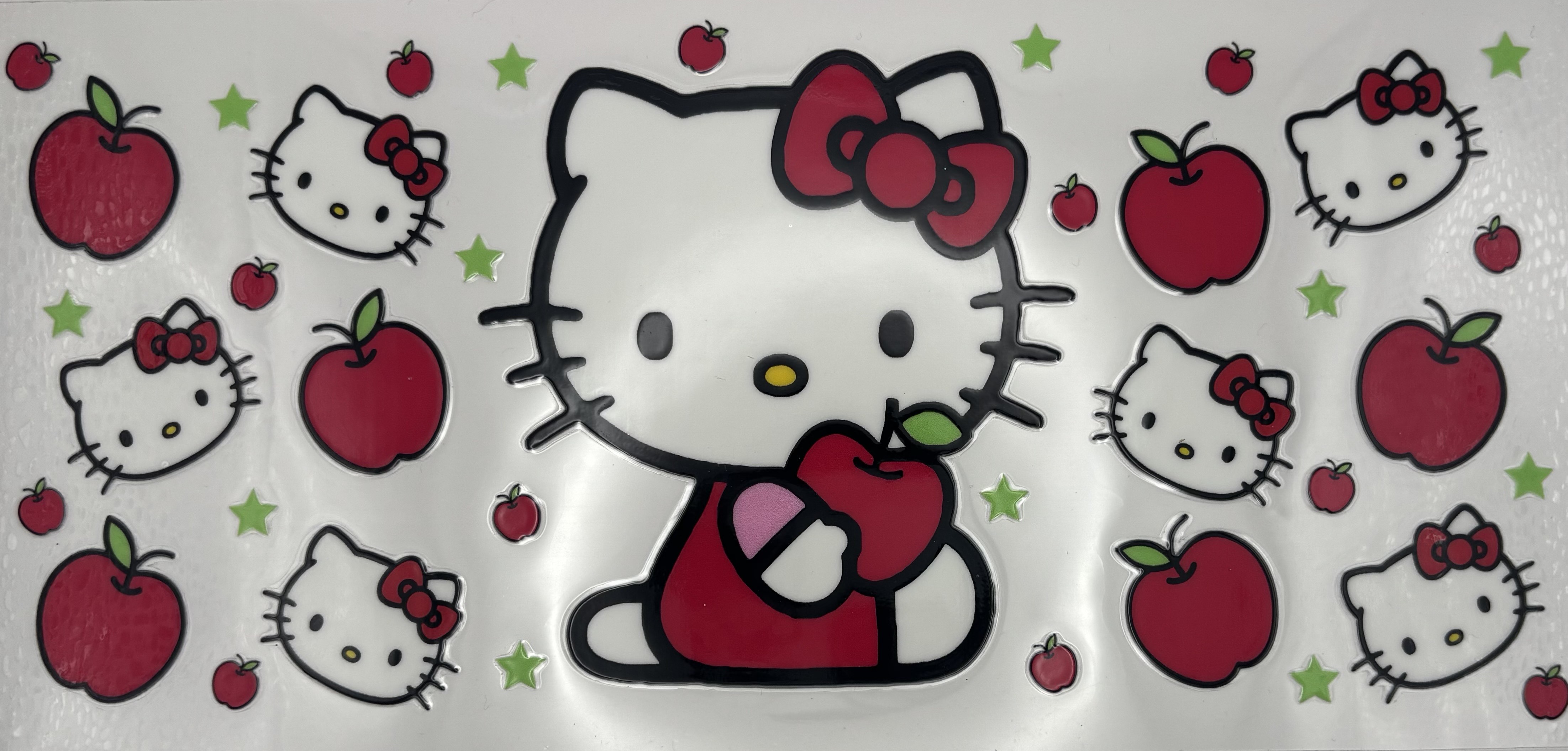 HELLO KITTY AND APPLES WRAP 16oz