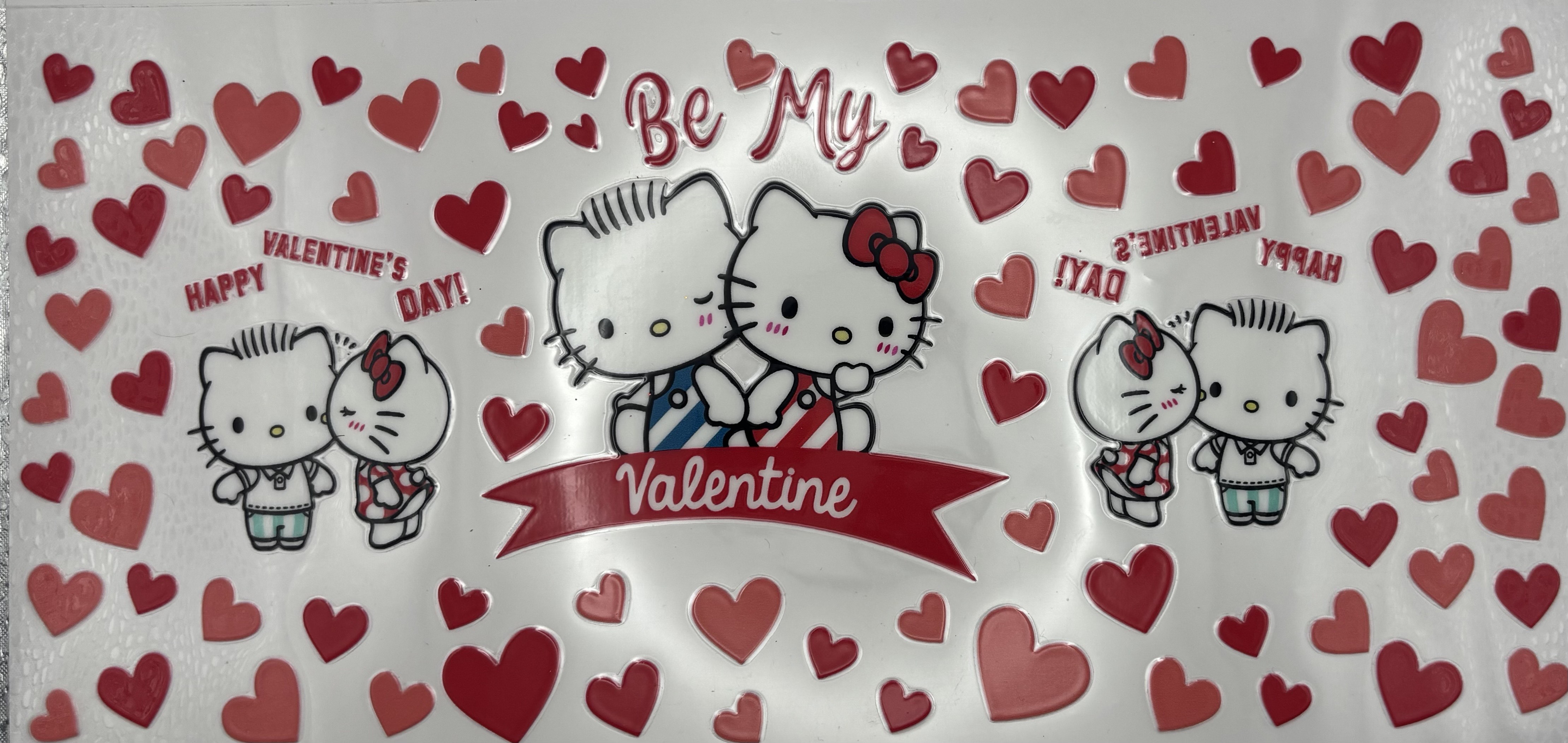 VALENTINE HELLO KITTY WRAP 16oz
