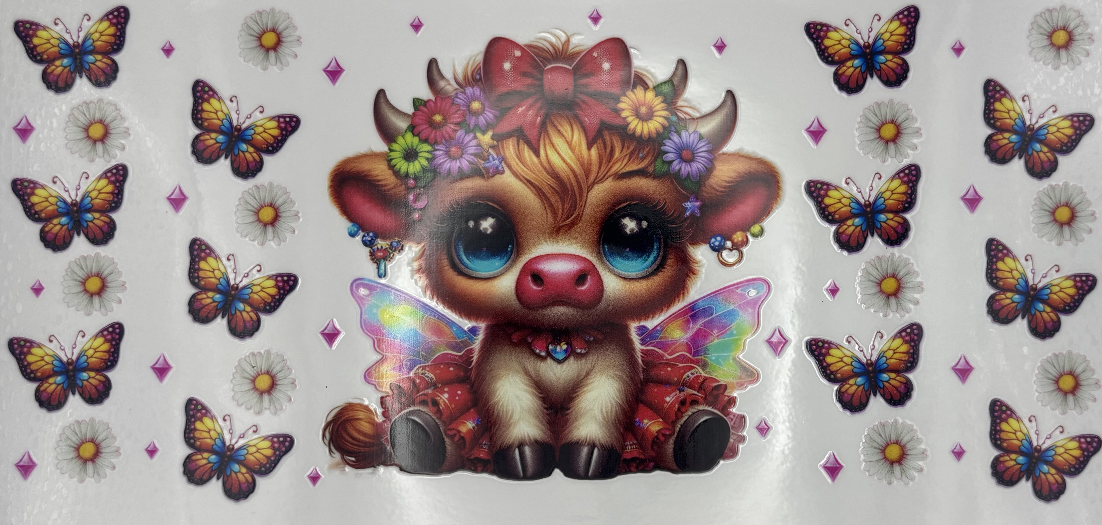 COW & BUTTERFLY WRAP 16oz