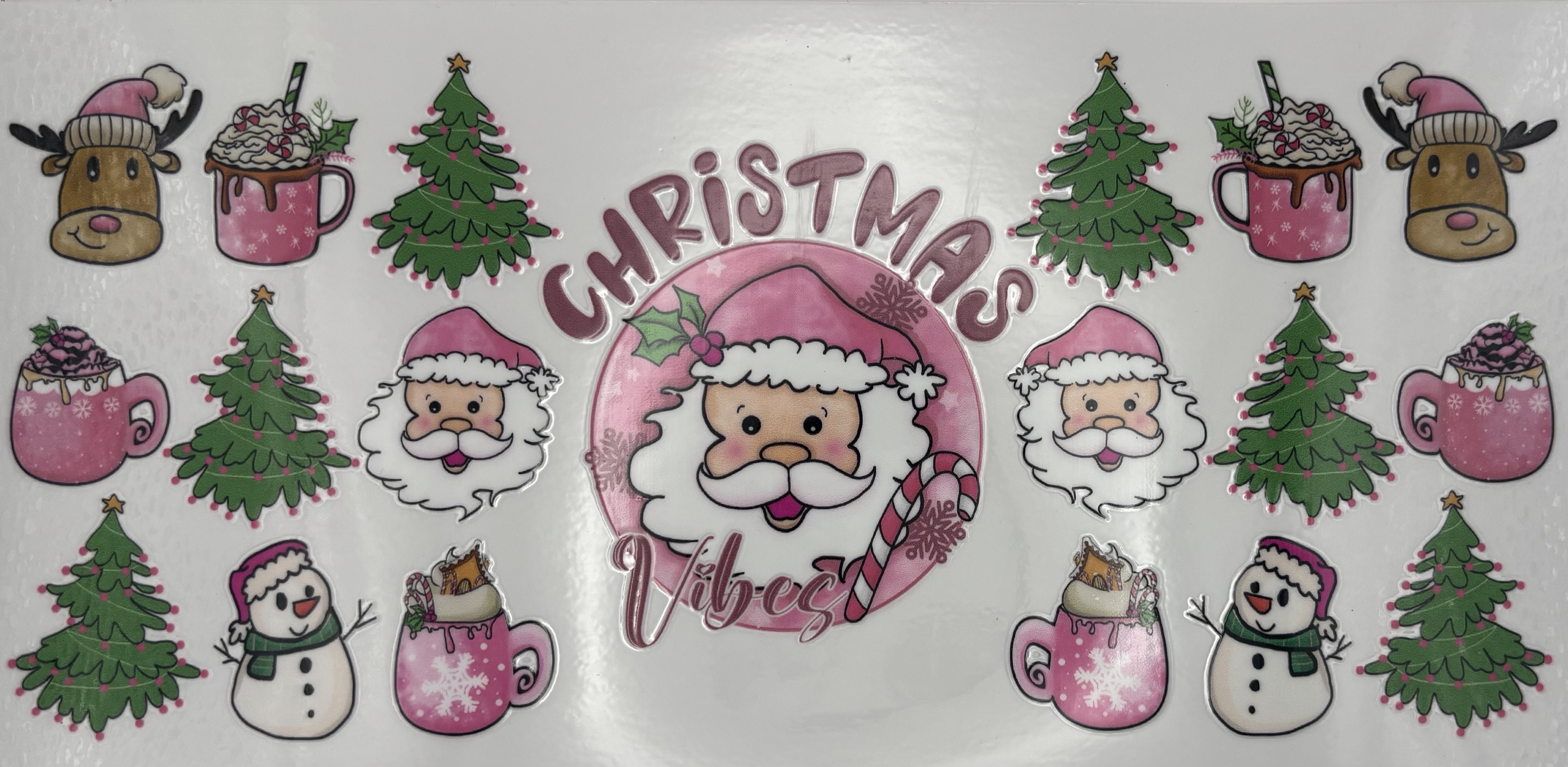 CHRISTMAS VIBES WRAP 16oz