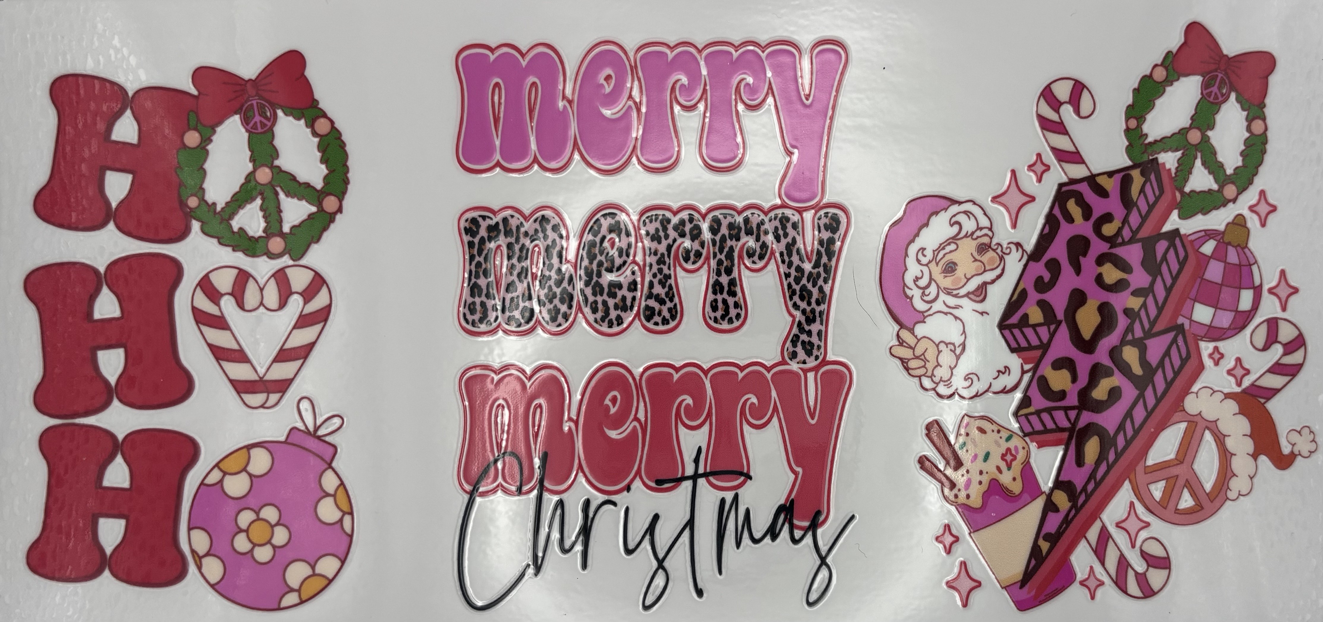 MERRY CHRISTMAS WRAP 16oz