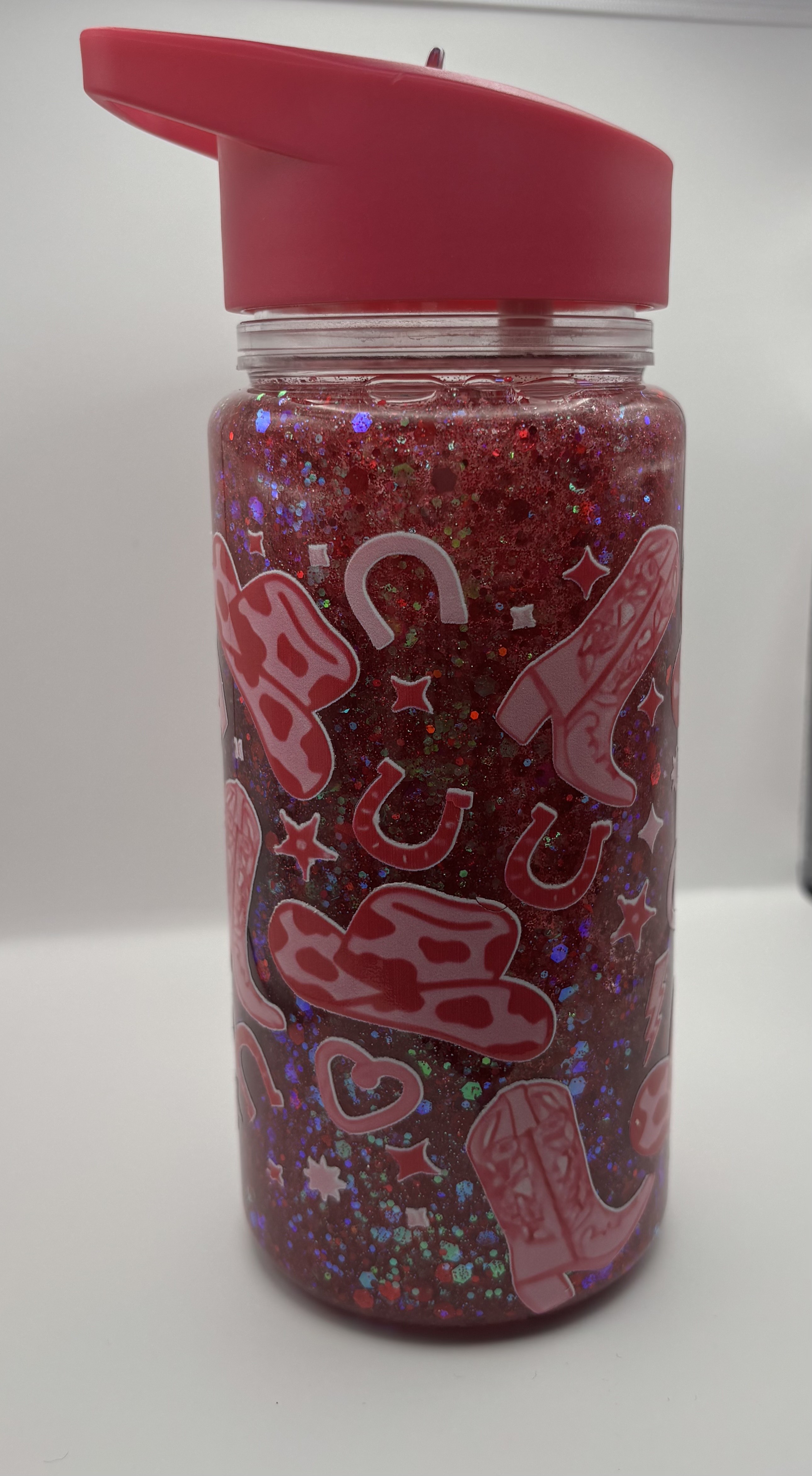 Pink Girly Drink Bottle 10oz