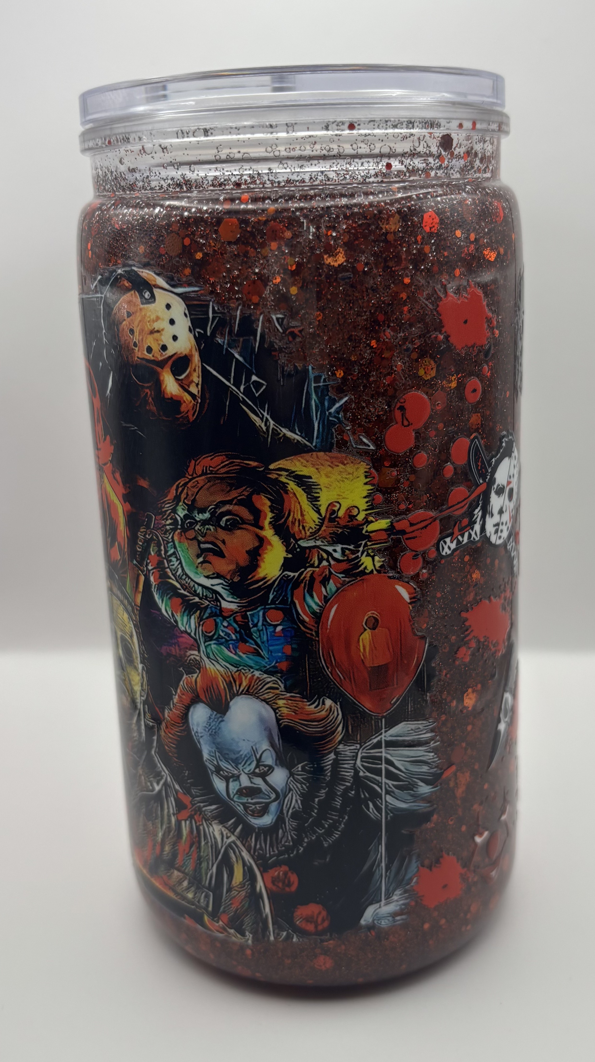 Horror Acrylic Snow Globe 16oz