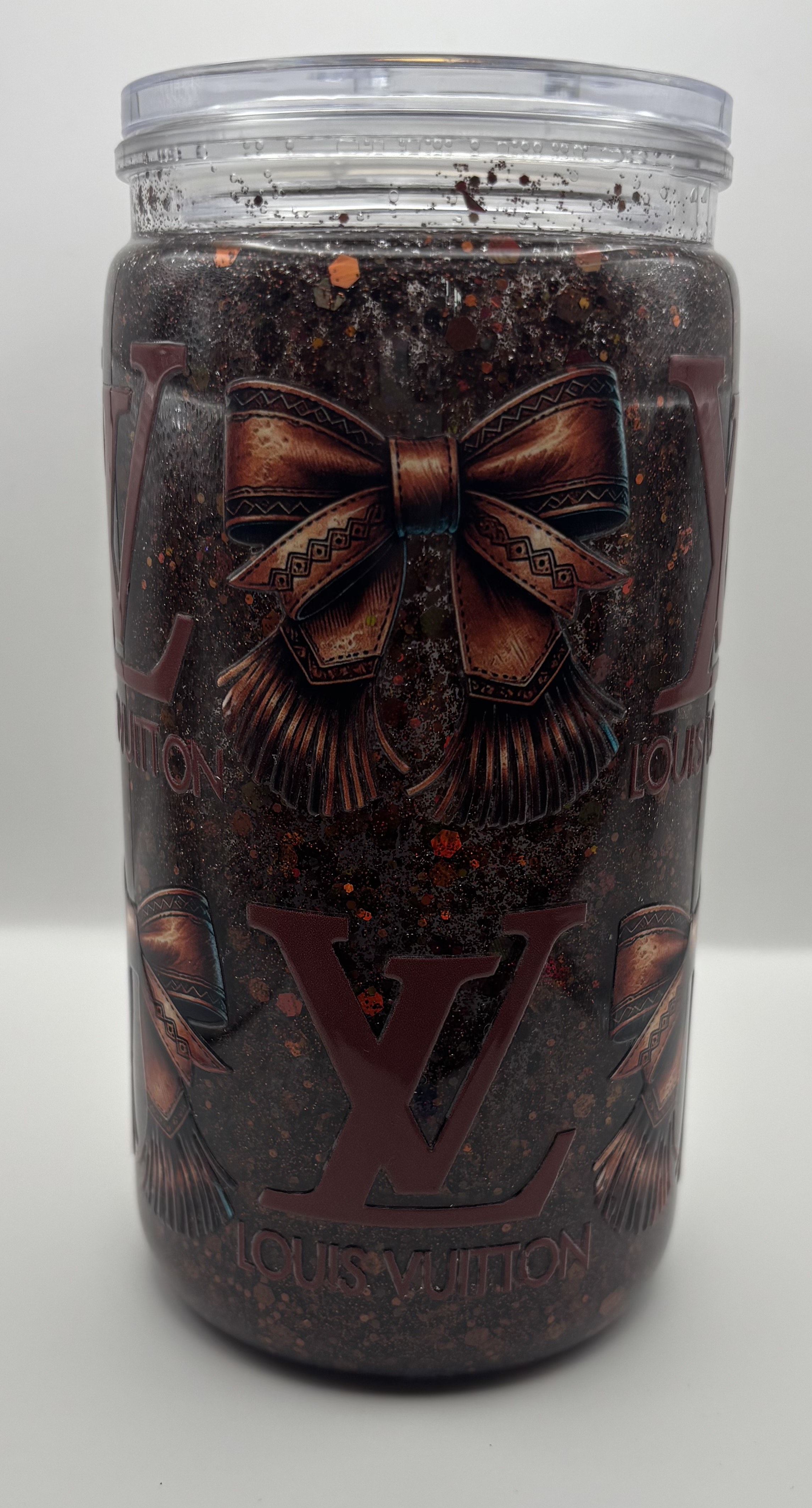 LV Acrylic Snow Globe 16oz