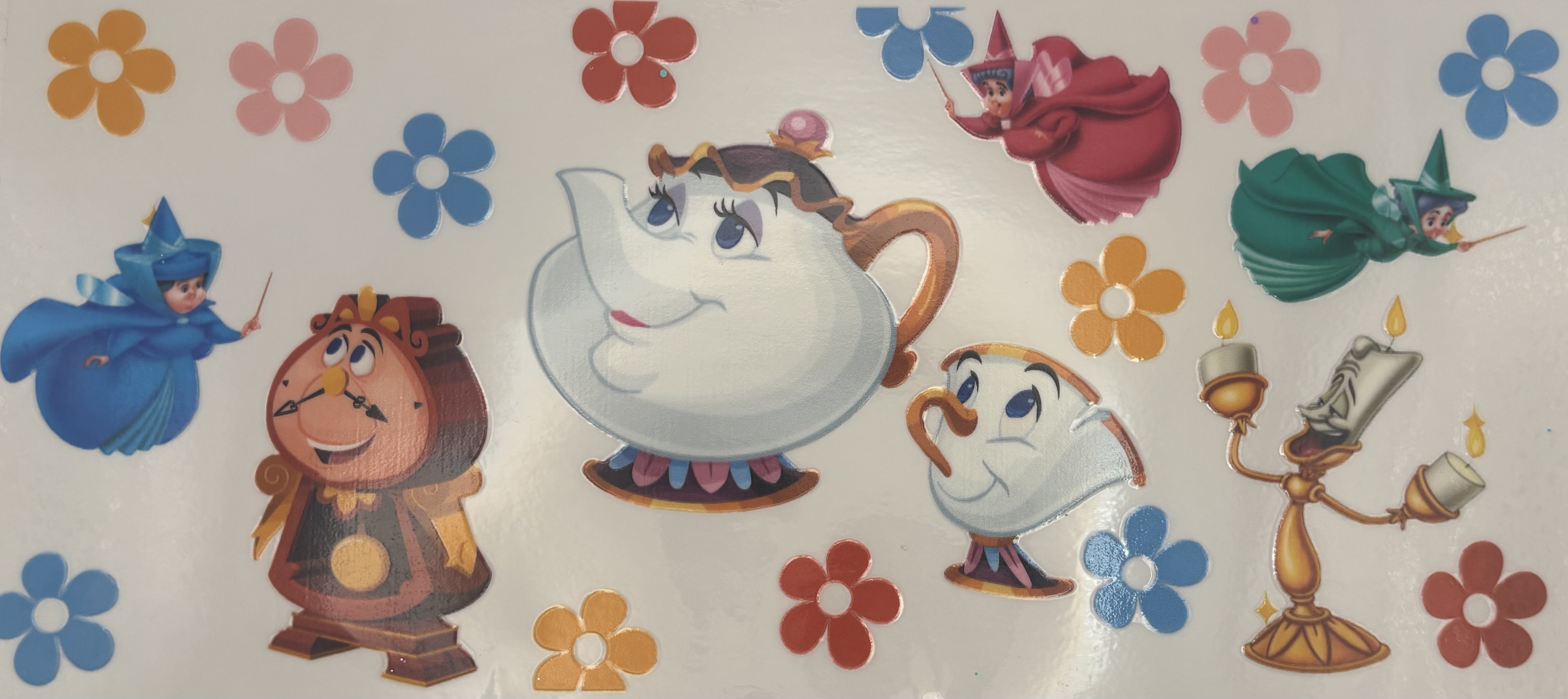 BEAUTY & THE BEAST WRAP 16oz