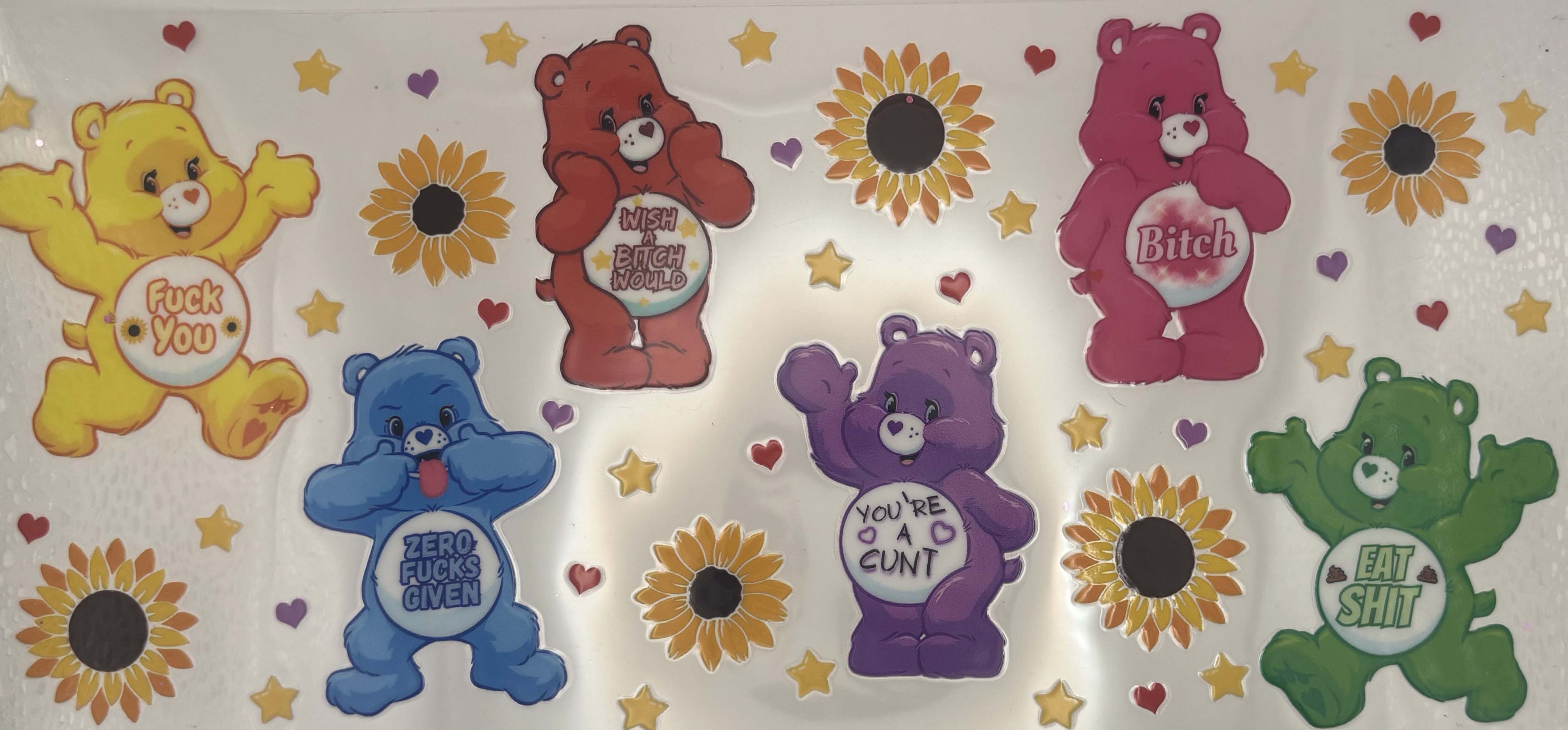 SWEAR BEARS WRAP 16oz