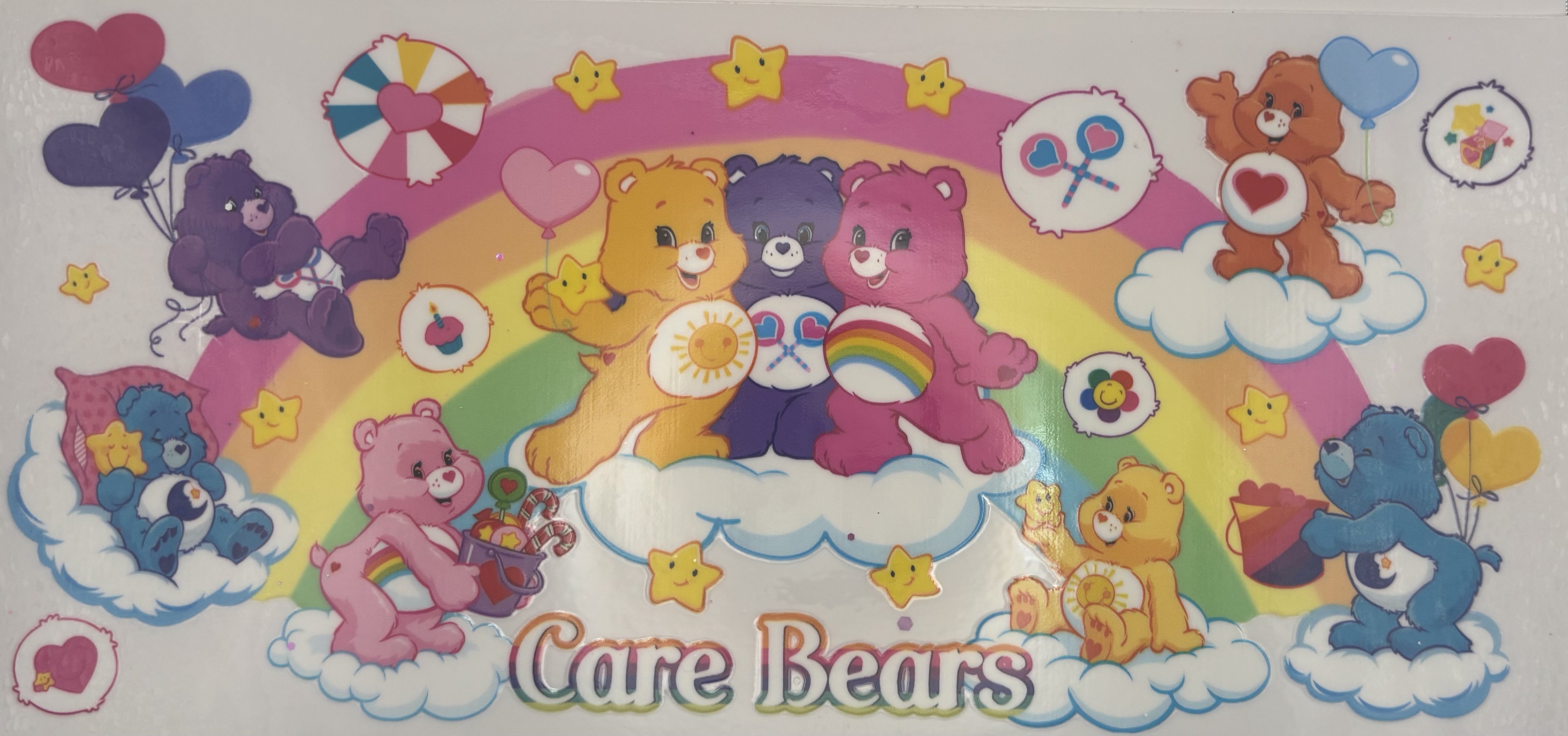 CARE BEARS WRAP 16oz