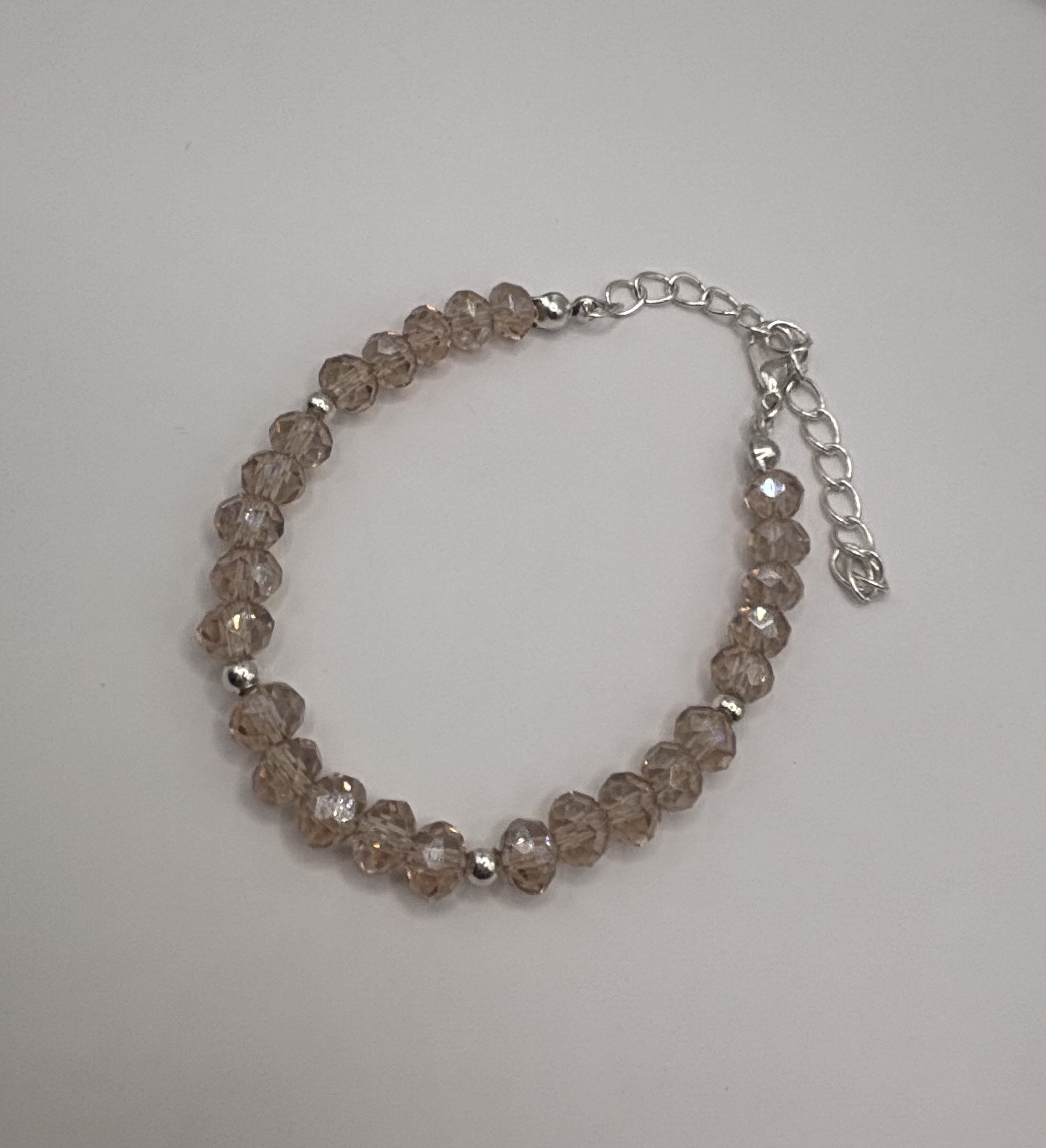 Light Pink Diamond Bracelet