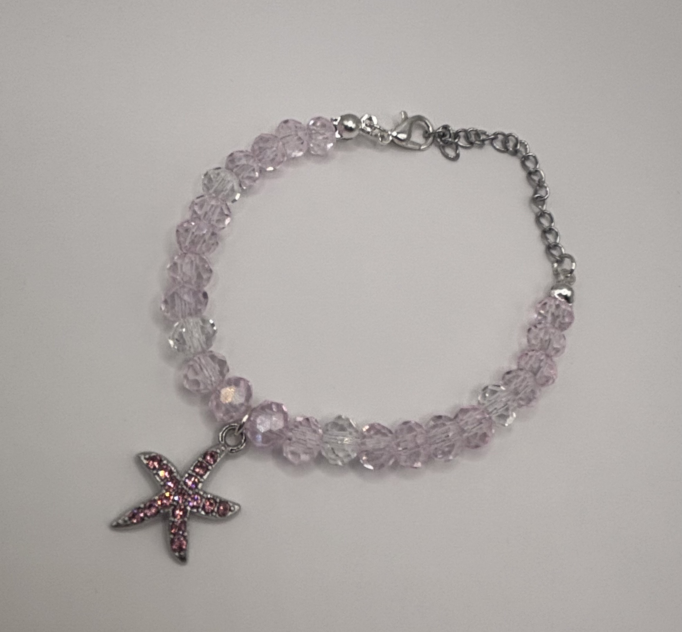 Pink Starfish Bracelet