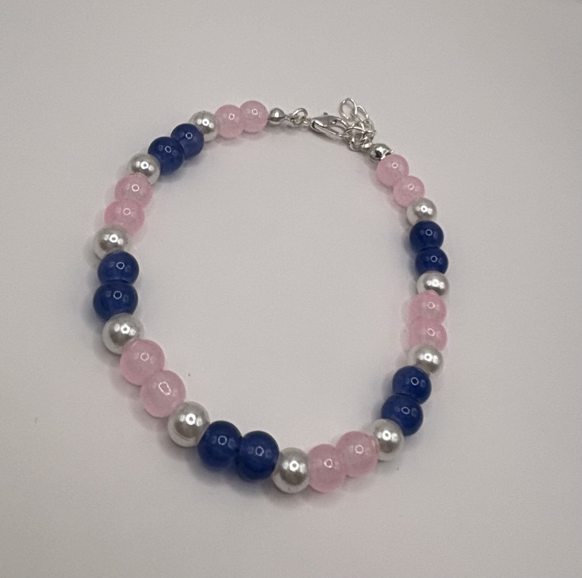 Pink & Blue Bracelet
