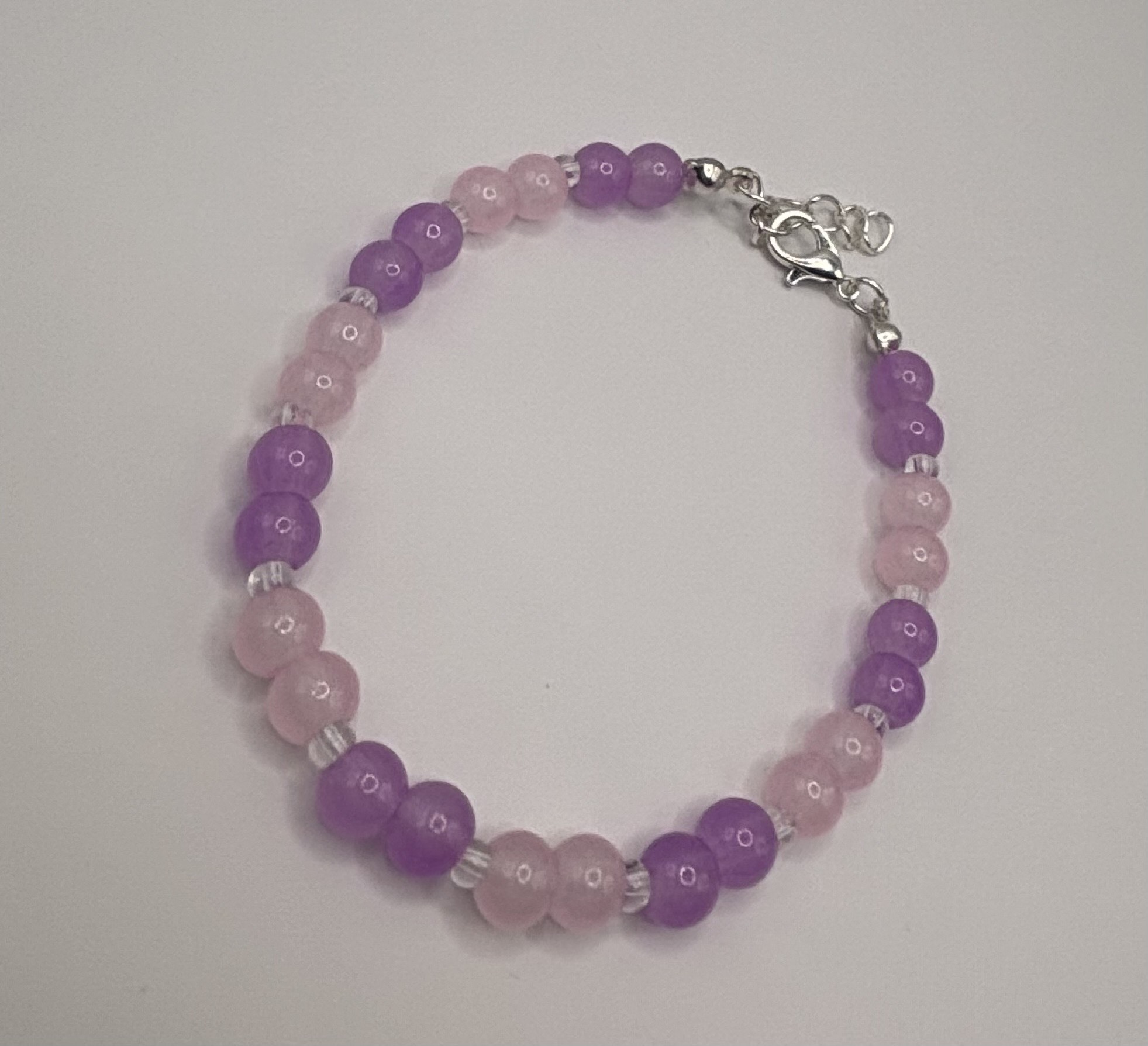 Light Pink & Purple Bracelet