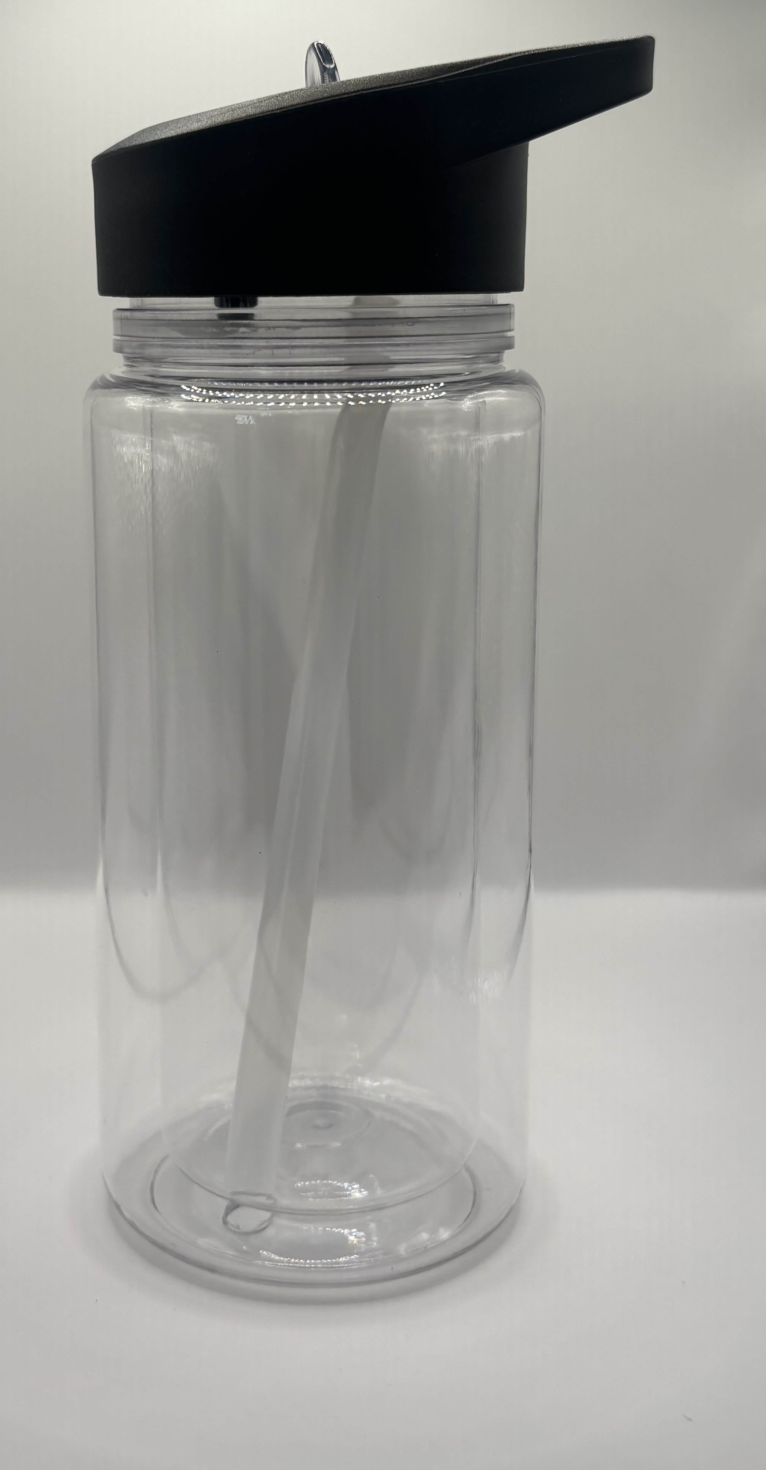 Acrylic Kids Snow Globe Drink Bottle