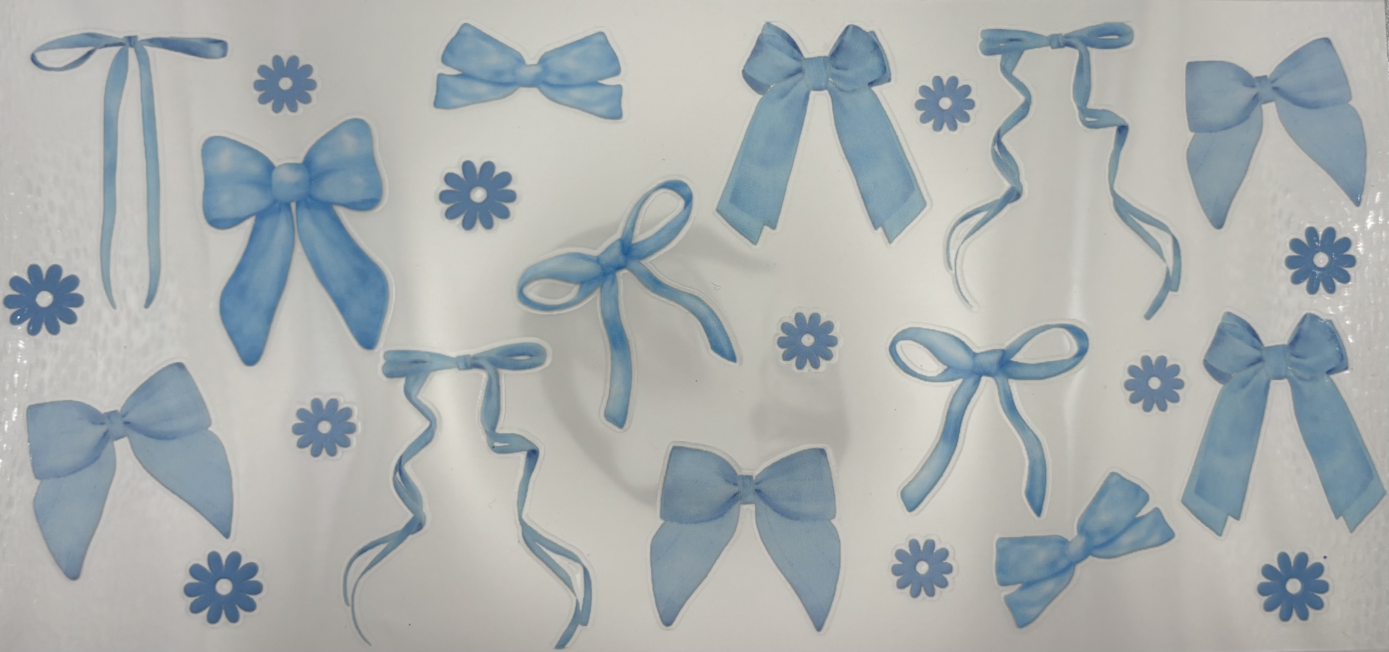 BLUE BOW WRAP 16oz