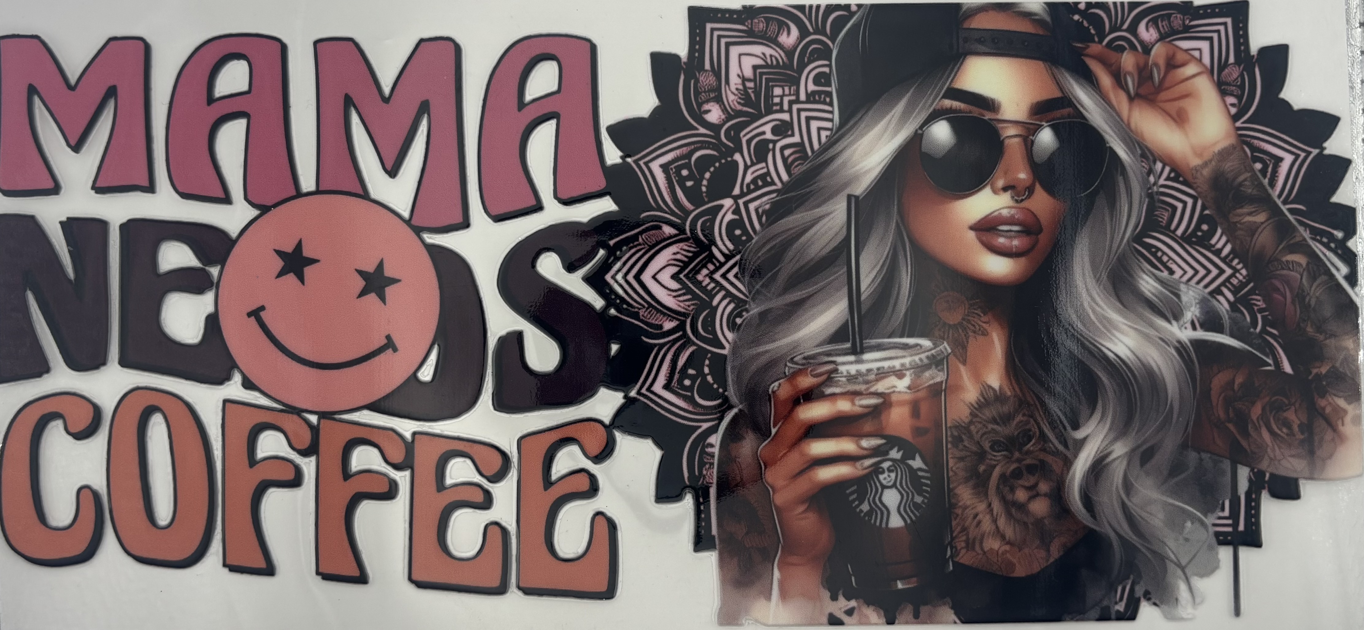 MAMA NEEDS COFFEE WRAP 16oz