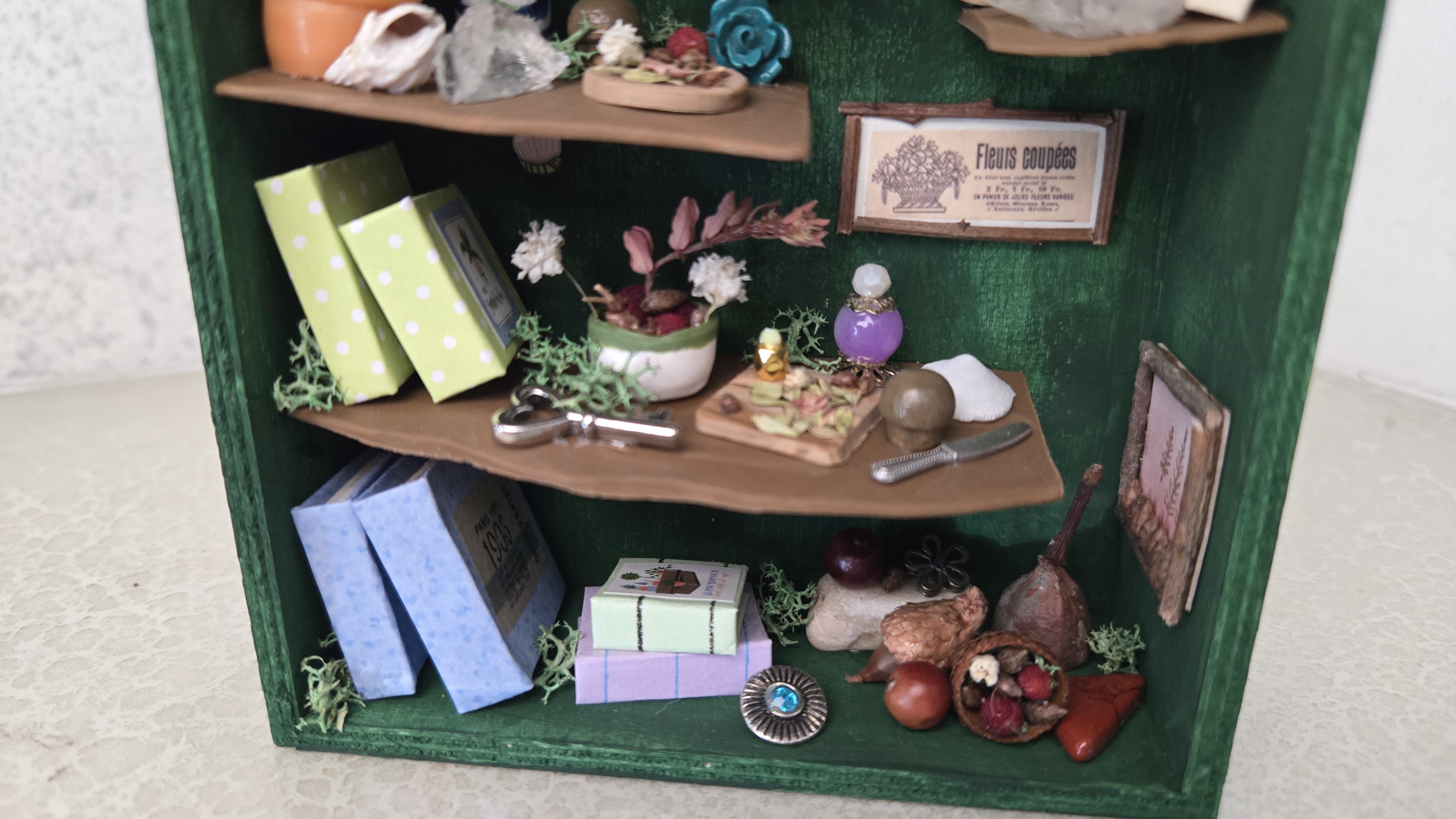 Miniature Outdoor Bookshelf