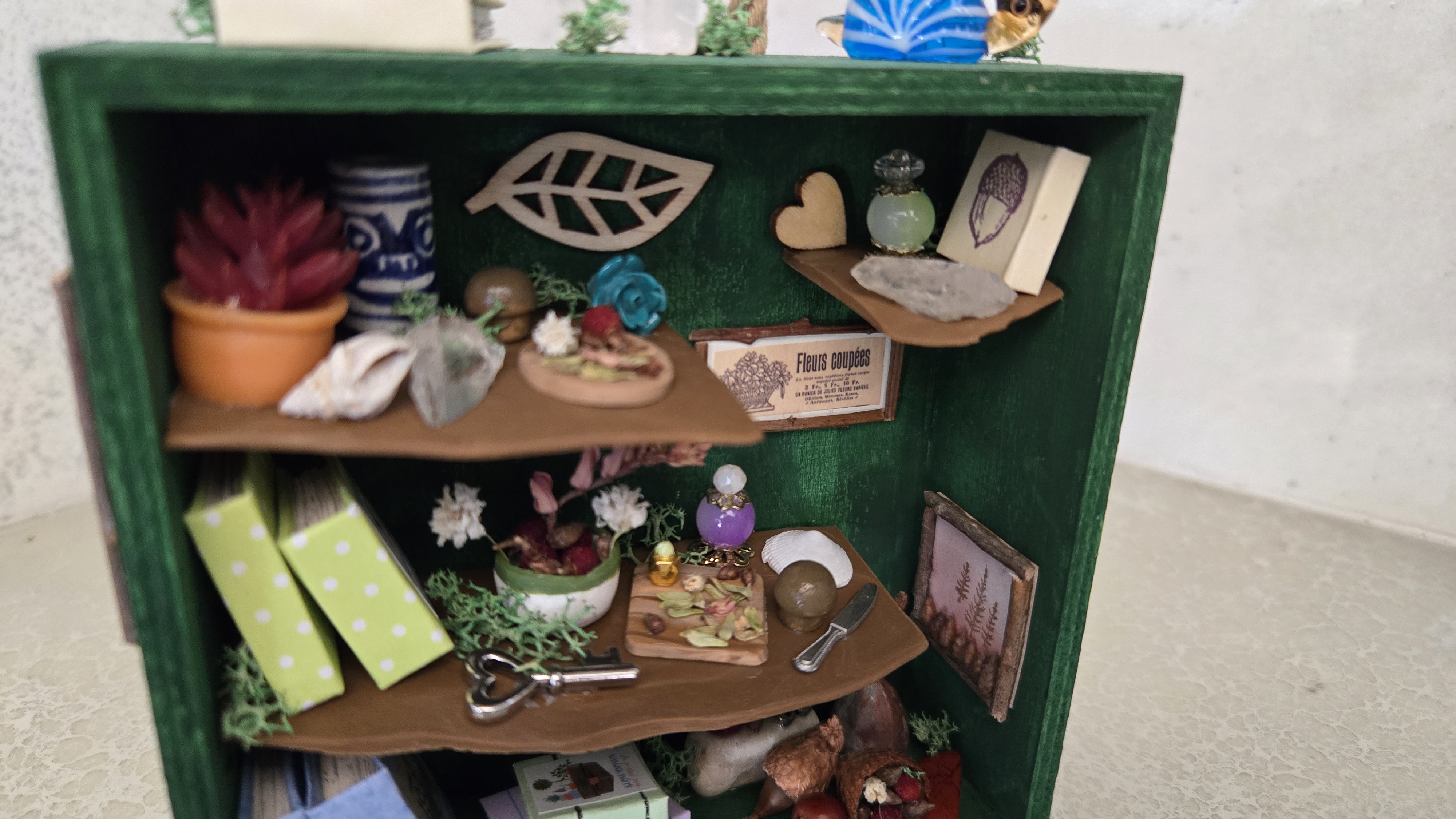 Miniature Outdoor Bookshelf