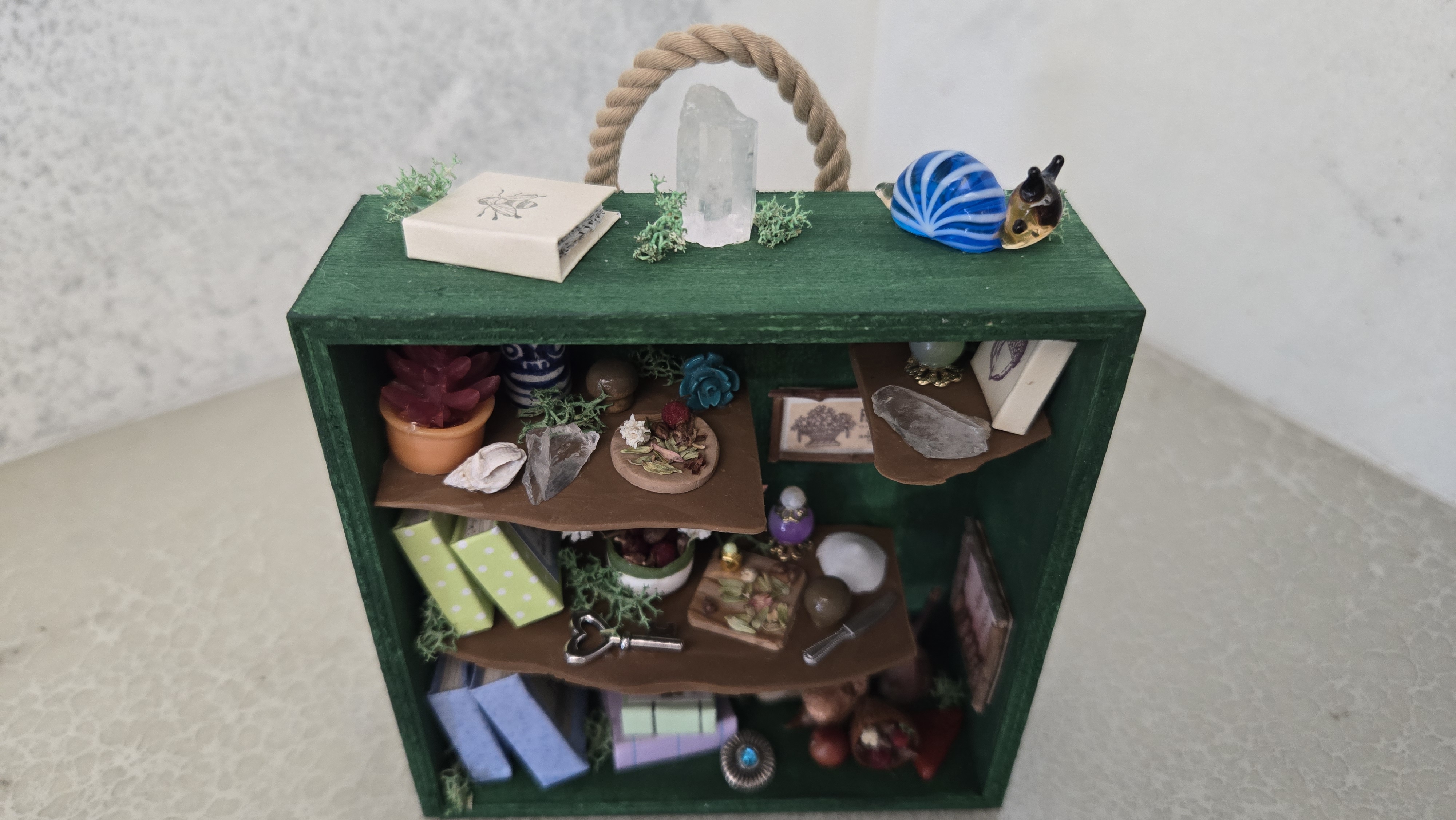 Miniature Outdoor Bookshelf