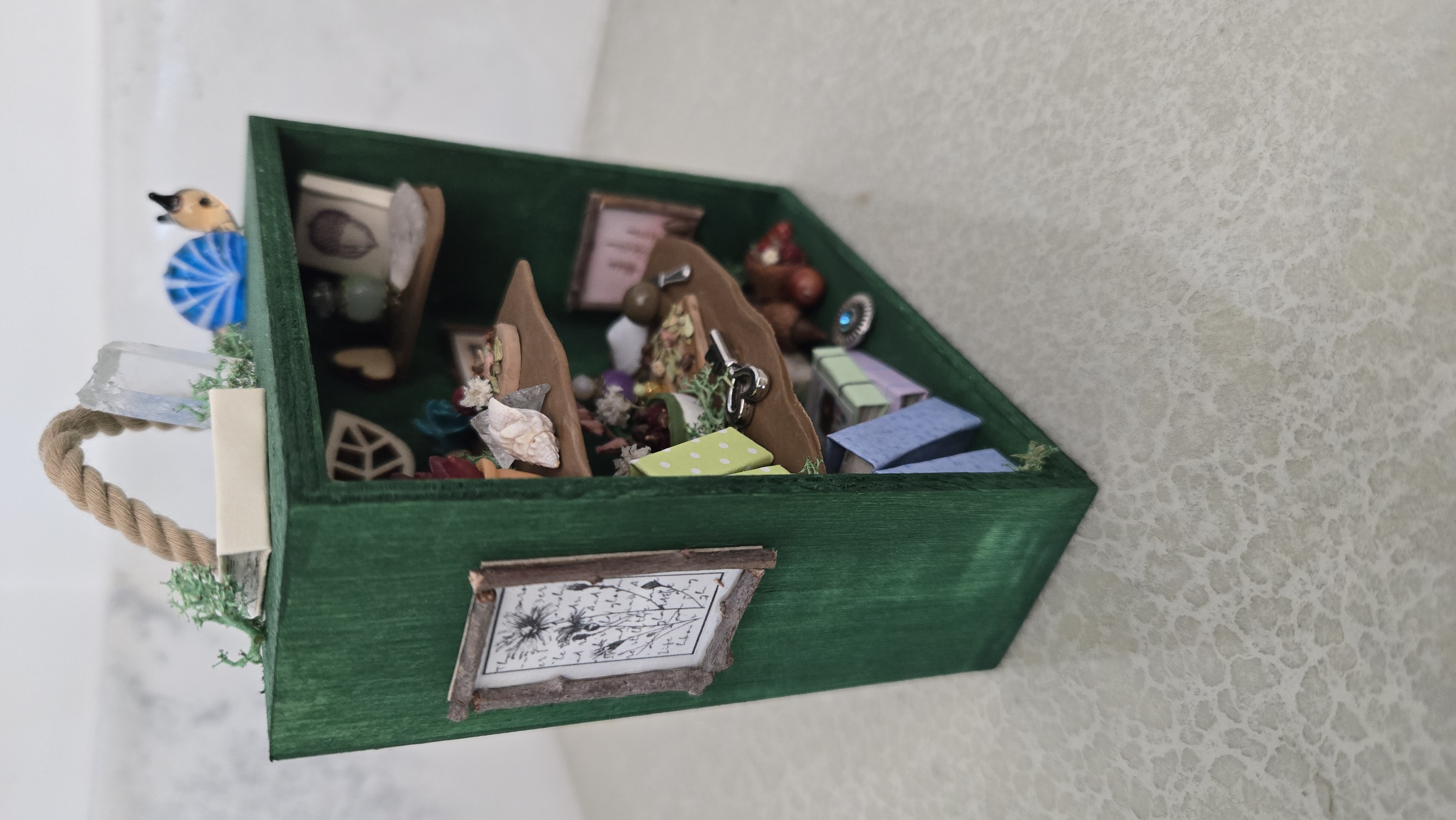 Miniature Outdoor Bookshelf