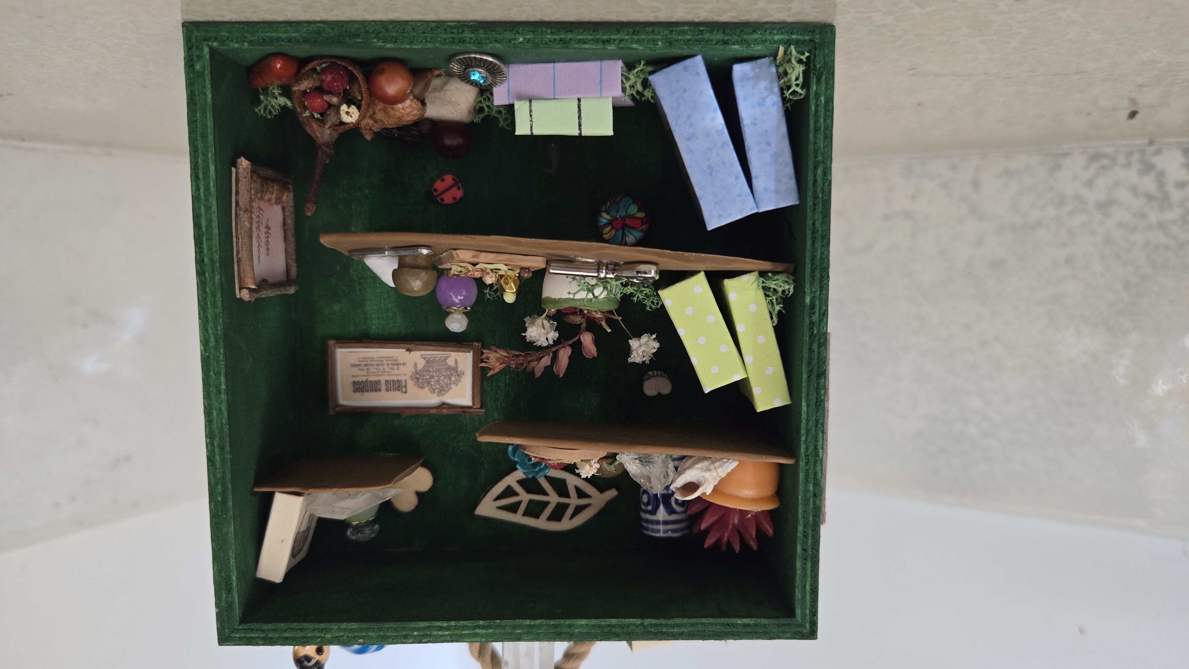 Miniature Outdoor Bookshelf