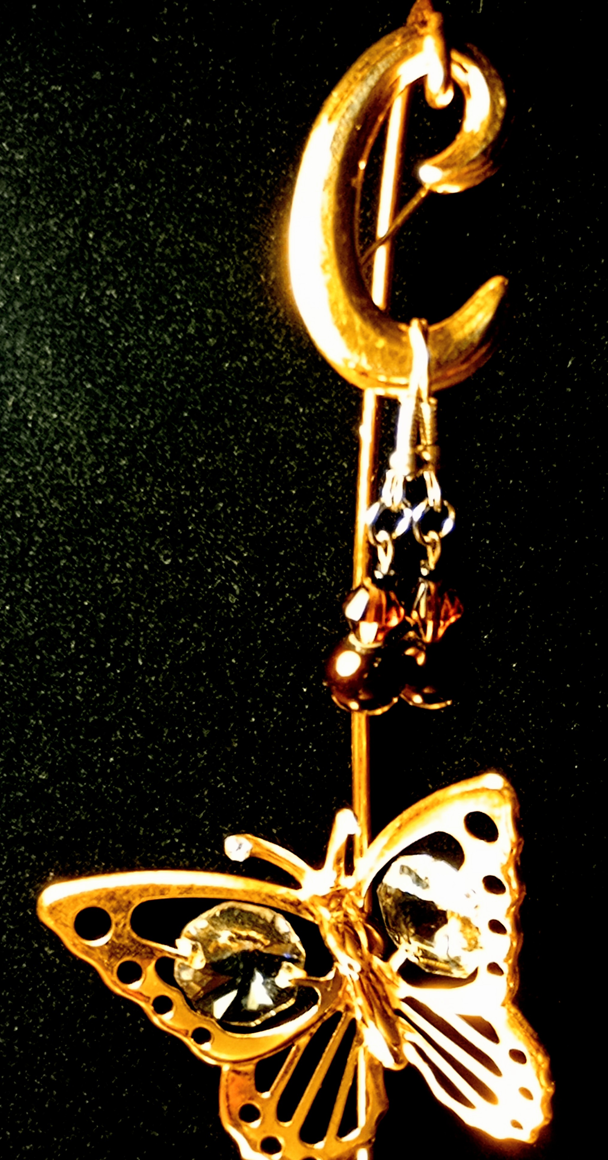 Brown/Topaz Earrings