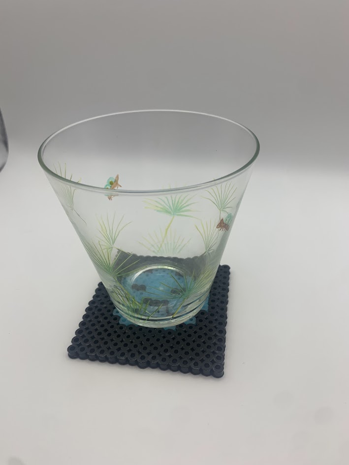 space invader coaster set 6pc