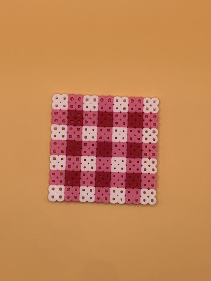 plaid coaster 4pc set