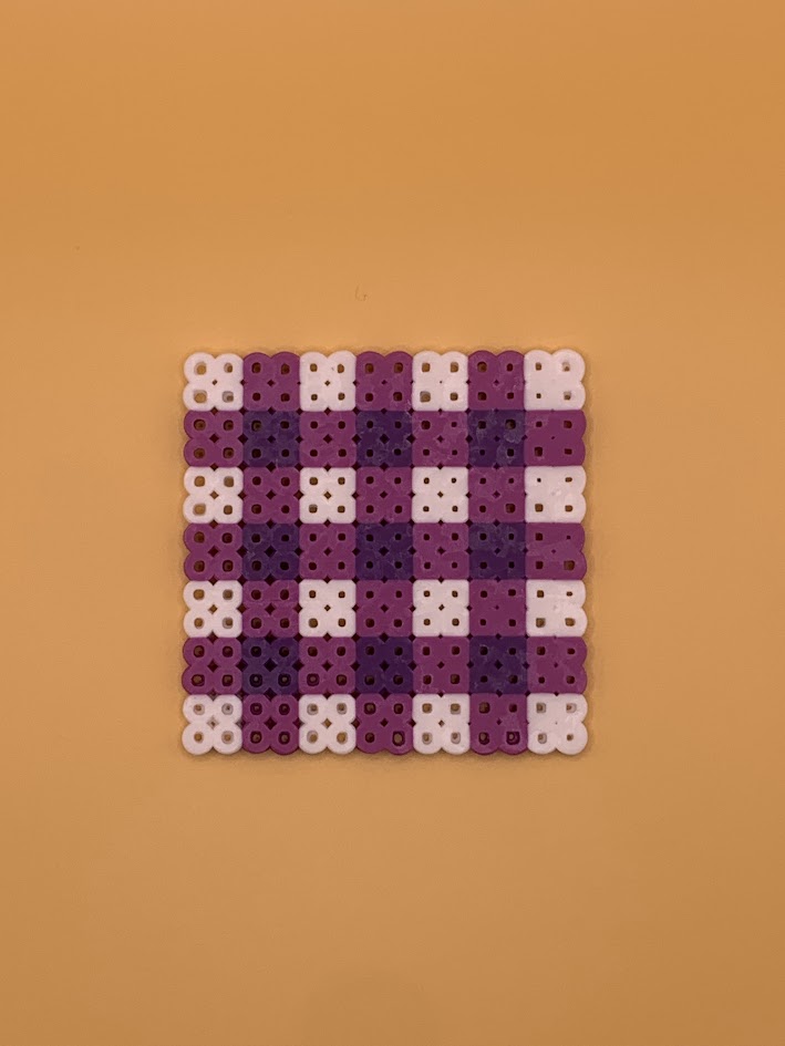 plaid coaster 4pc set