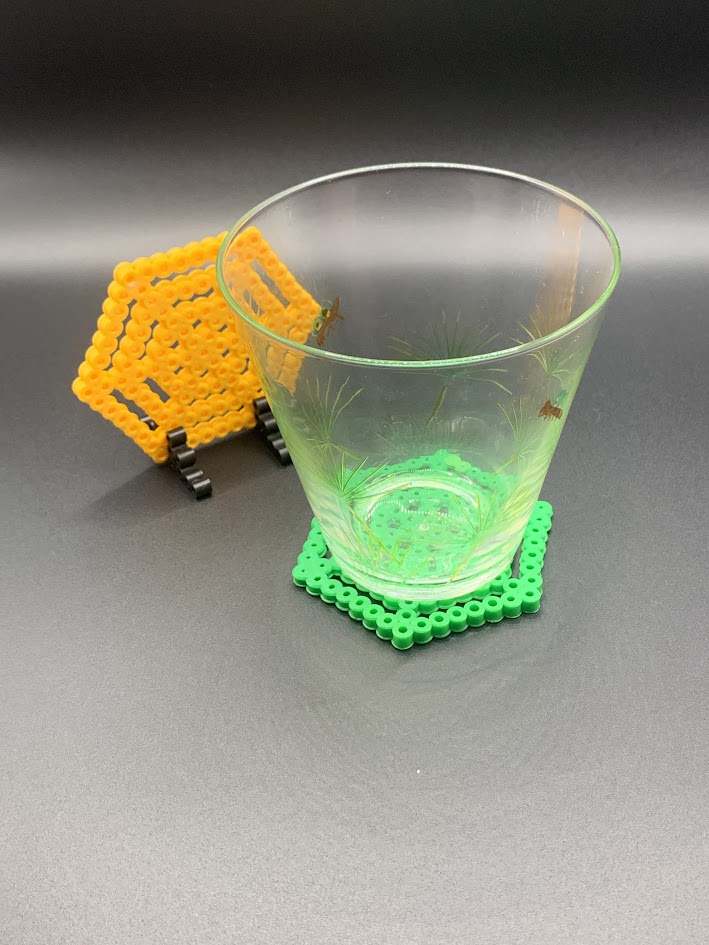 spider web coaster 2pc set