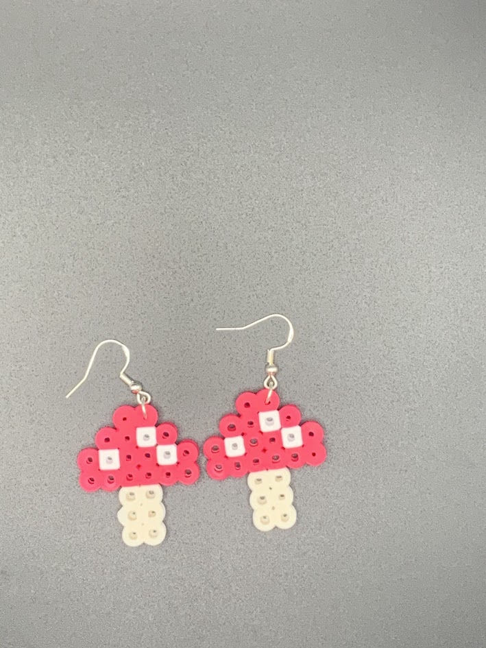 Mushroom earrings